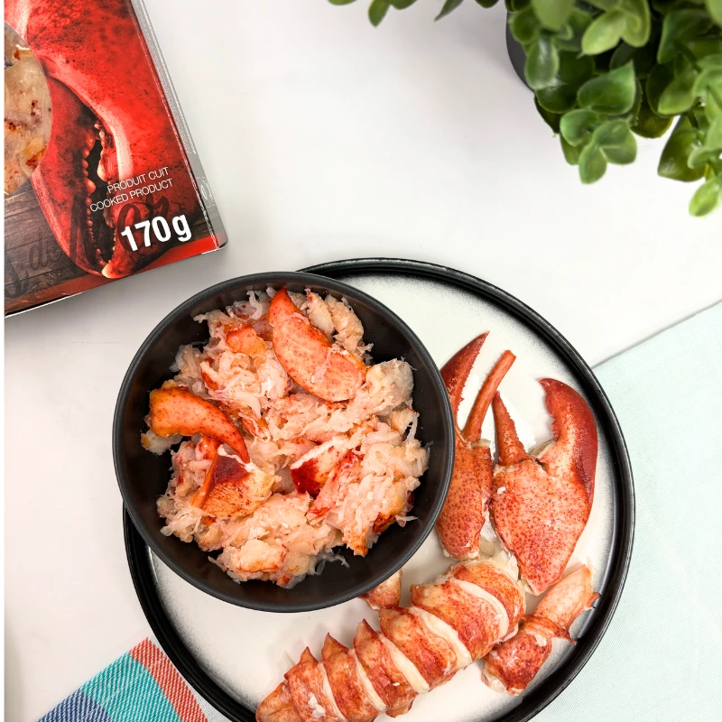 repas de chair de homard à faire livrer à son domicile